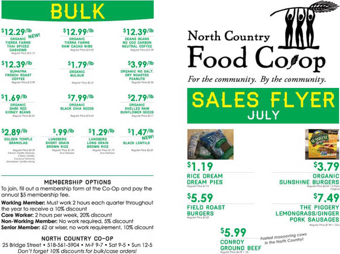 July 2014 Sales Flier